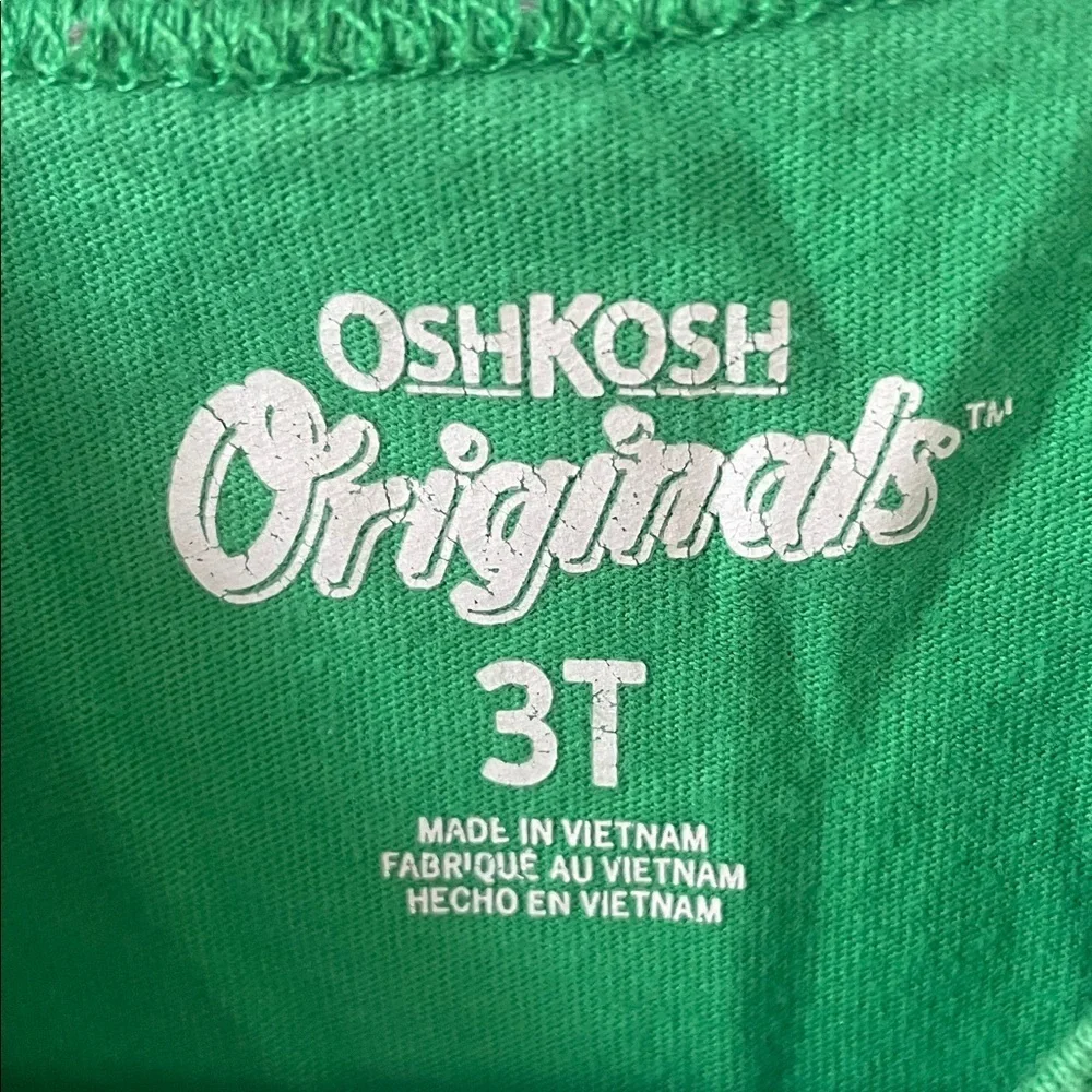 OshKosh B'gosh Green Little Monster Tee